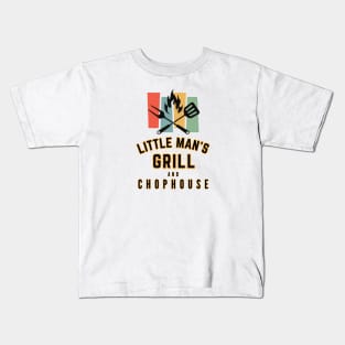 Little Man's Grill & Chophouse - Kid's design Kids T-Shirt